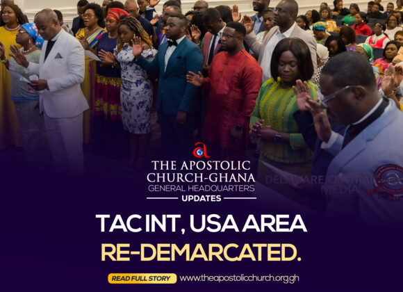The Apostolic Church International, USA Area Re-Demarcated
