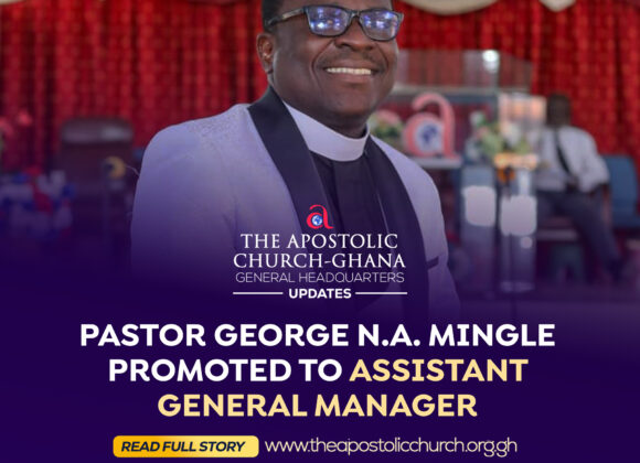 Pastor George N.A. Mingle Promoted to Assistant General Manager