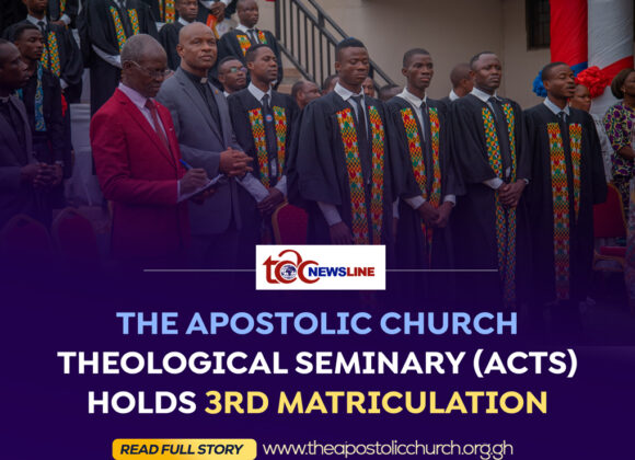 THE APOSTOLIC CHURCH THEOLOGICAL SEMINARY (ACTS) HOLDS 3RD MATRICULATION