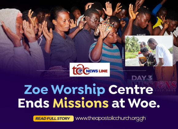 Zoe Worship Centre  Ends Missions at Woe.