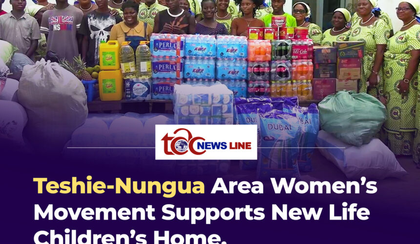 Teshie-Nungua Area Women’s Movement Supports New Life Children’s Home