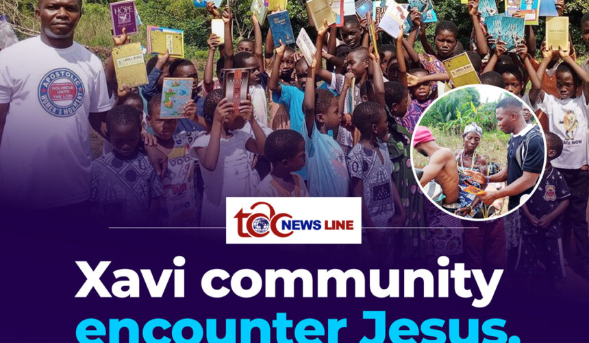 Xavi community encounter Jesus.